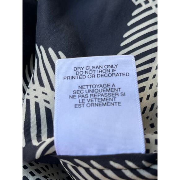 Joie Womens Silk Checkered Cap Sleeve Blouse Size Medium - Picture 7 of 8